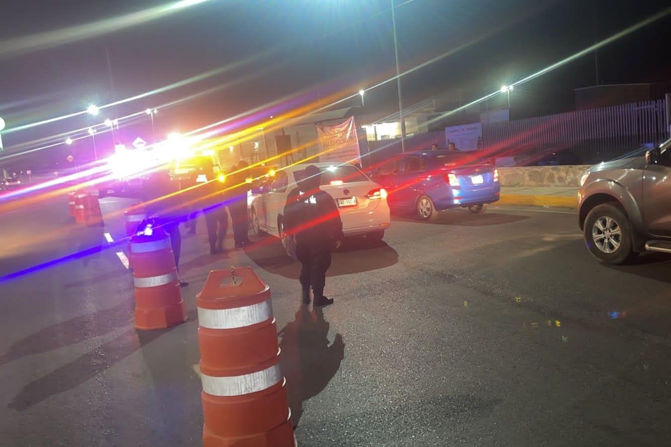 Realiza seguridad pública de Huamantla pruebas de alcoholímetro durante fin de semana