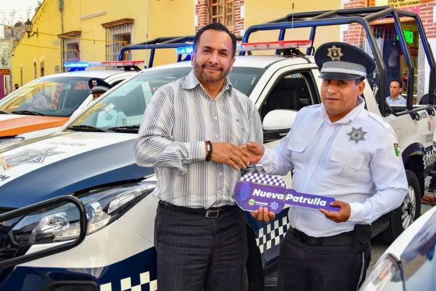 Con acciones firmes estamos consolidando un Huamantla más seguro: Santos 