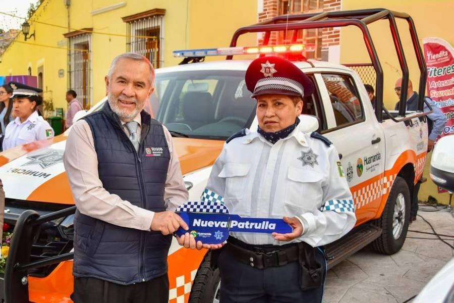 Con acciones firmes estamos consolidando un Huamantla más seguro: Santos 