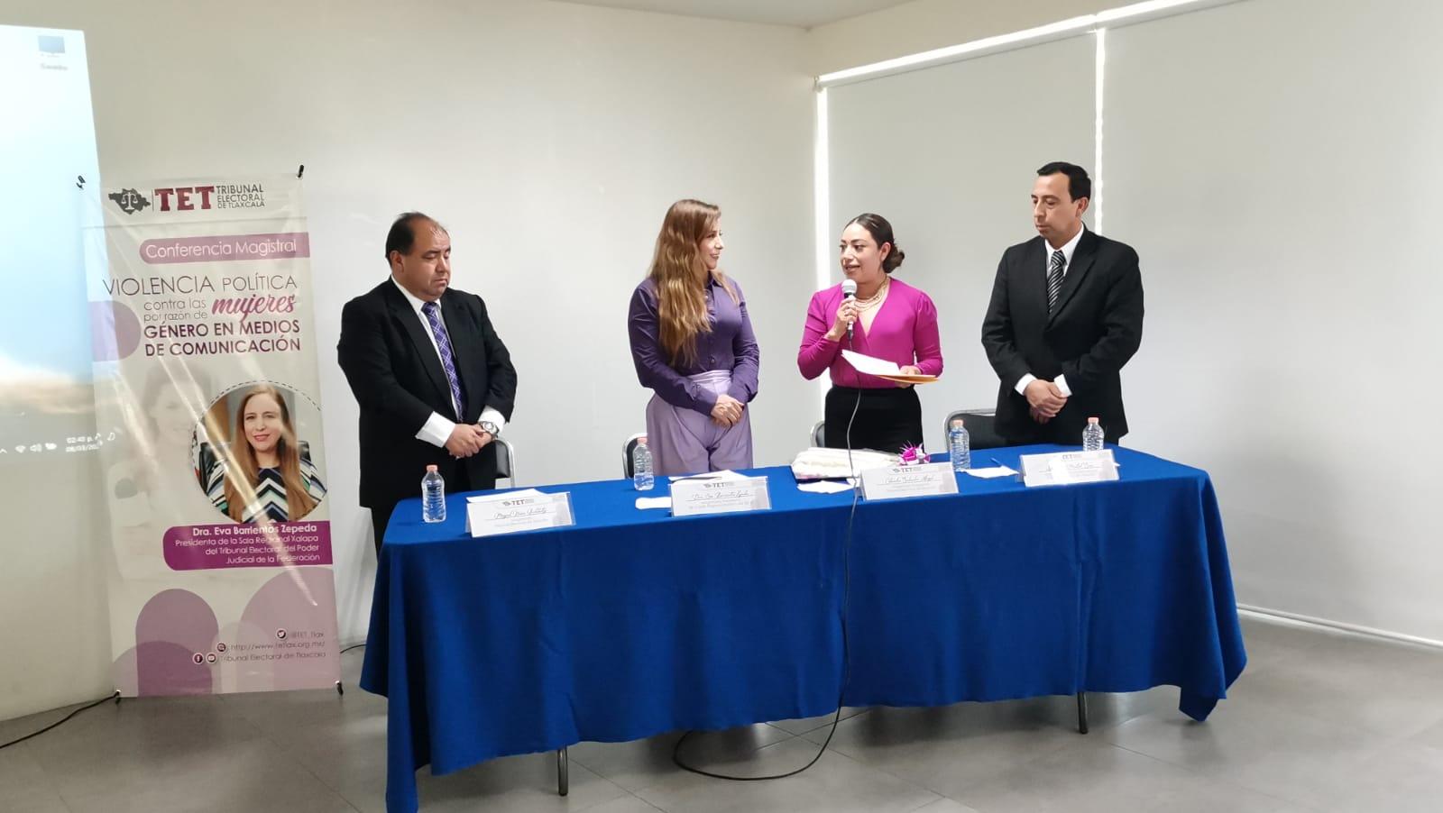 Capacita Sala Regional Xalapa a periodistas, partidos y personal de Tlaxcala en Violencia contra las Mujeres 