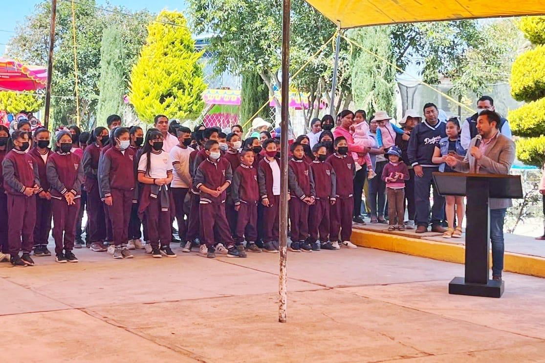Conmemora ayuntamiento de Huamantla el 85 aniversario del pueblo Lázaro Cárdenas 
