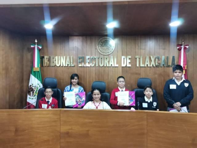 Abordan derechos prioritarios para la niñez en el Tribunal Electoral Infantil 2023