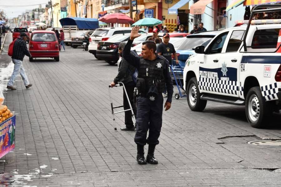 Blinda la seguridad Huamantla en Semana Santa