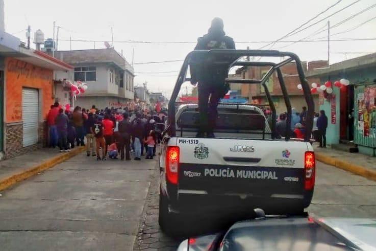 Resguarda policía de Huamantla actos religiosos en la cabecera y las 39 comunidades