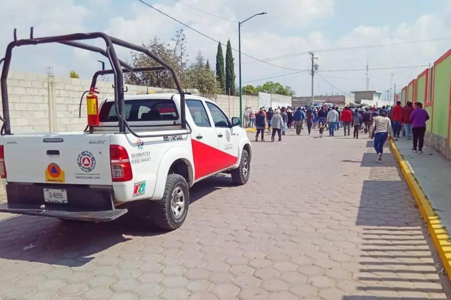 Resguarda policía de Huamantla actos religiosos en la cabecera y las 39 comunidades