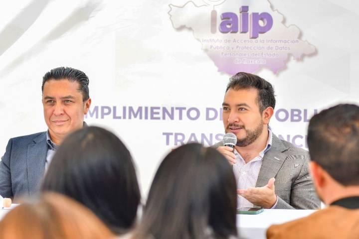Huamantla sede del programa de verificación de obligaciones en transparencia 2023