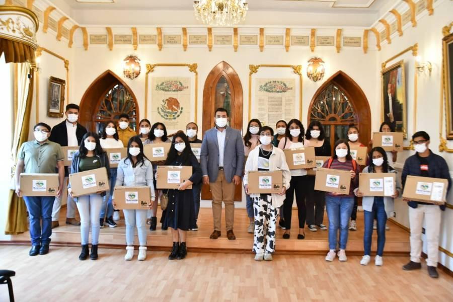 Con el programa “Salvando la Educación” se impulsa el talento estudiantes: SSC