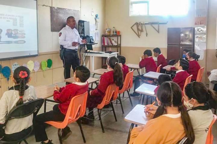 Mantiene policía de Huamantla acciones preventivas contra el bullying en escuelas