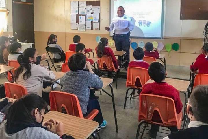 Mantiene policía de Huamantla acciones preventivas contra el bullying en escuelas