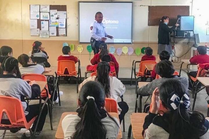 Mantiene policía de Huamantla acciones preventivas contra el bullying en escuelas