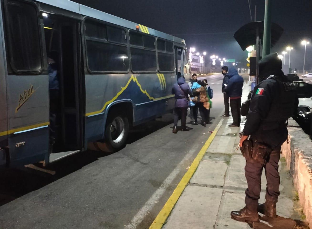 Mantiene seguridad pública de huamantla el operativo de “Pasajero Seguro”