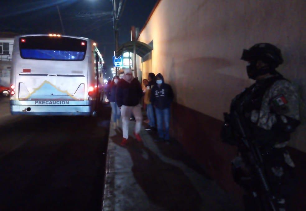 Mantiene seguridad pública de huamantla el operativo de “Pasajero Seguro”