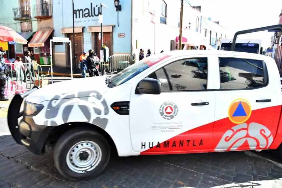Efectiva estrategia de seguridad da resultados positivos en Huamantla: Salvador Santos Cedillo 