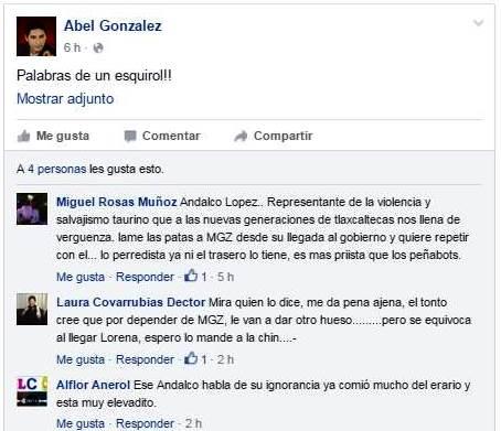 Luis Mariano Andalco lame botas y esquirol de MGZ