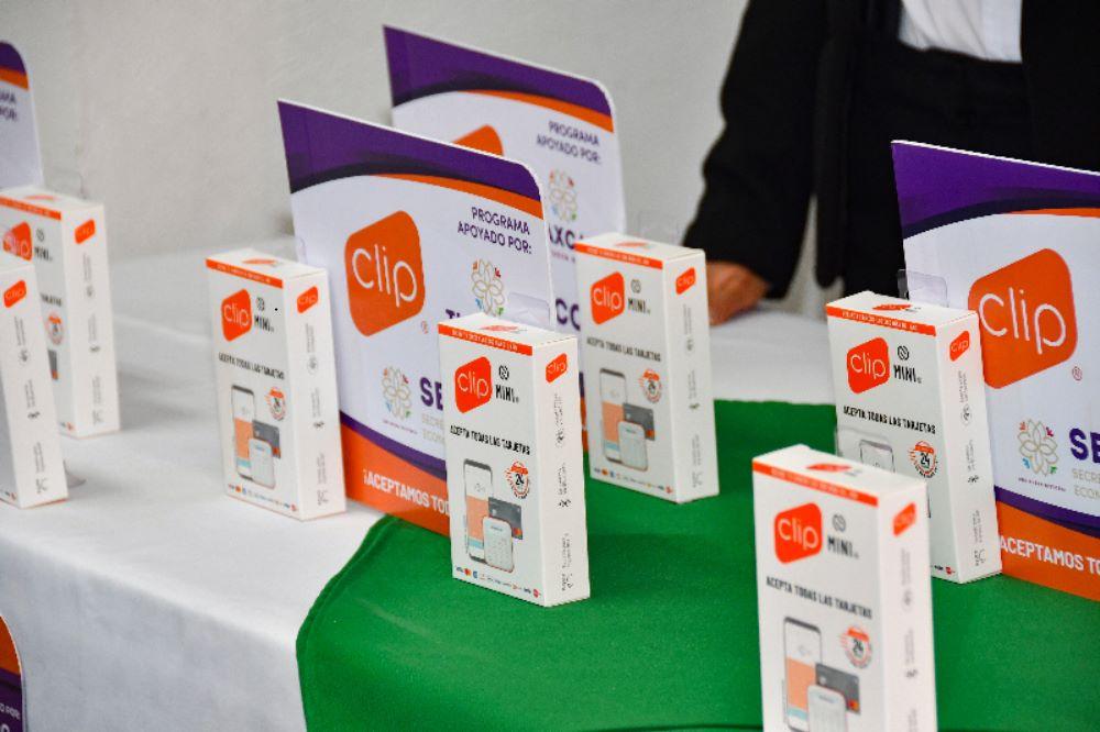 Comerciantes y prestadores de servicio de Huamantla podrán adquirir dispositivos de cobro electrónico gratuito 