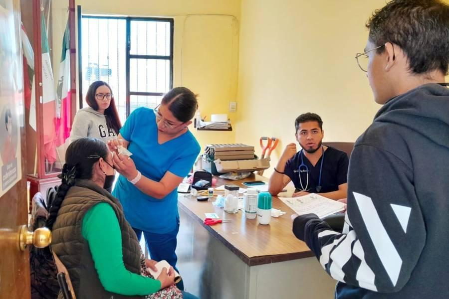 Beneficia la brigada “DIF en tu comunidad” a los vecinos de la Colonia Emiliano Zapata