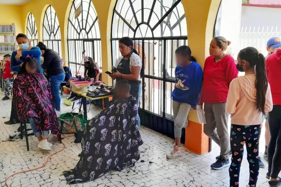 Beneficia la brigada “DIF en tu comunidad” a los vecinos de la Colonia Emiliano Zapata