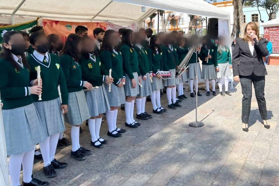 Exitoso “Dominguearte” se vive en Huamantla con el festival “Canta Al Amor”