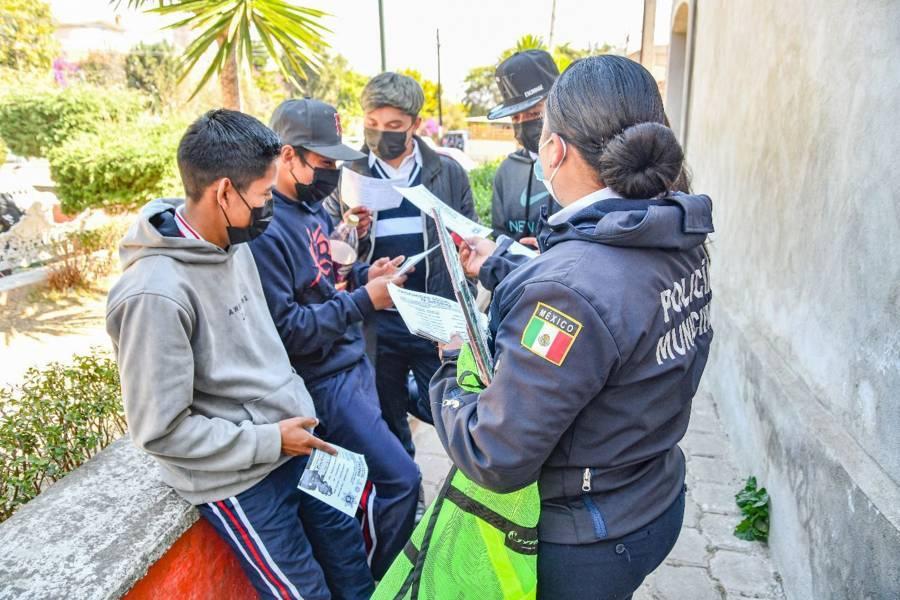 Pone en marcha Salvador Santos Cedillo la brigada “Salvando tu comunidad” en el pueblo de Jesús