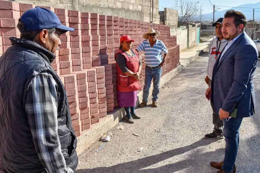 Enfocamos nuestros esfuerzos en obras de bienestar social: Salvador Santos Cedillo