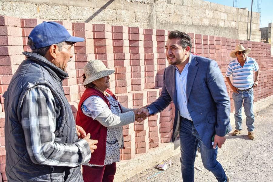 Enfocamos nuestros esfuerzos en obras de bienestar social: Salvador Santos Cedillo