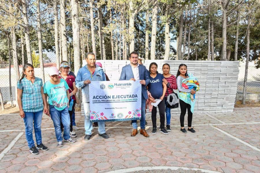 Entregamos beneficios directos a todo Huamantla con el recurso de los parquímetros: Salvador Santos Cedillo