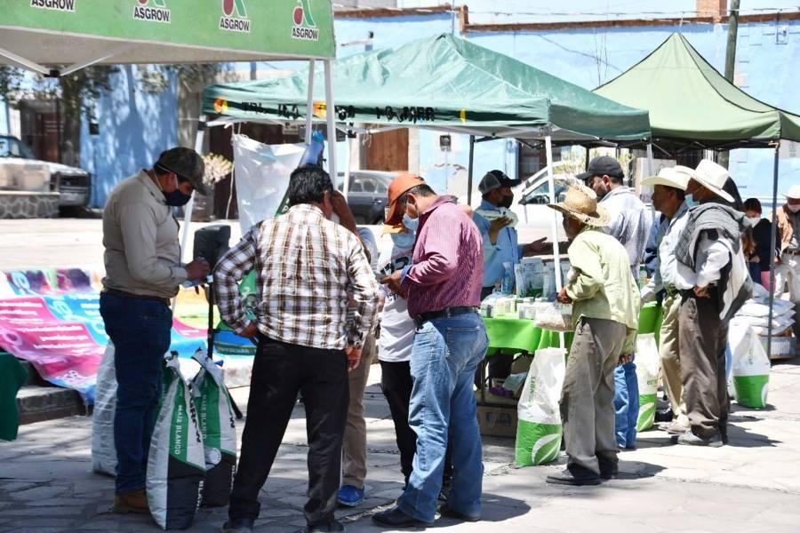Invita Ayuntamiento de Huamantla a productores a participar en el segundo tianguis de semillas