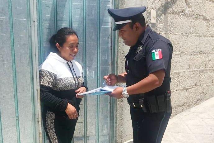 La participación ciudadana es fundamental para lograr un entorno seguro y en paz: policía de Huamantla 