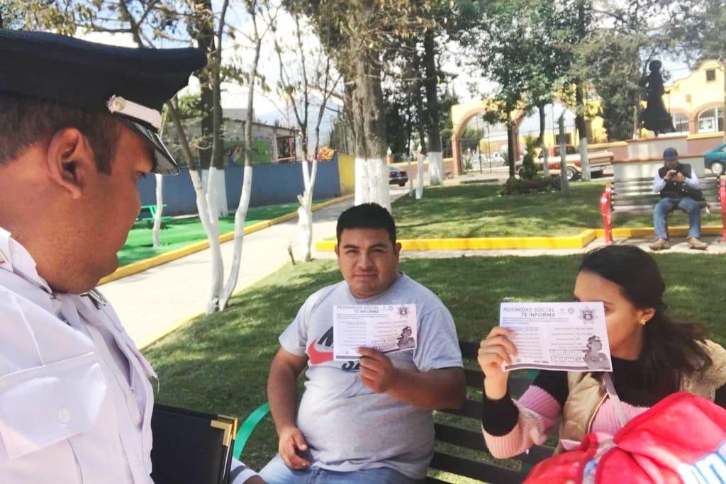 La participación ciudadana es fundamental para lograr un entorno seguro y en paz: policía de Huamantla 