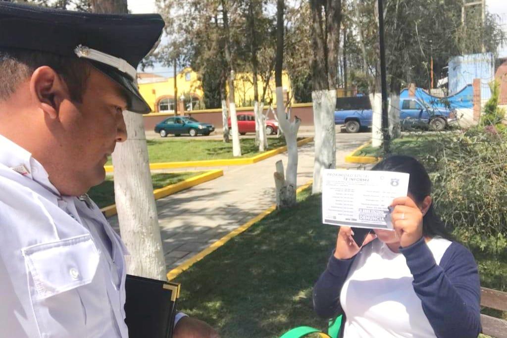 La participación ciudadana es fundamental para lograr un entorno seguro y en paz: policía de Huamantla 