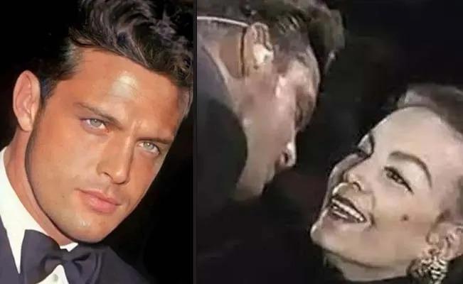 El cantante Luis Miguel presume el beso que le dio a leyenda María Félix