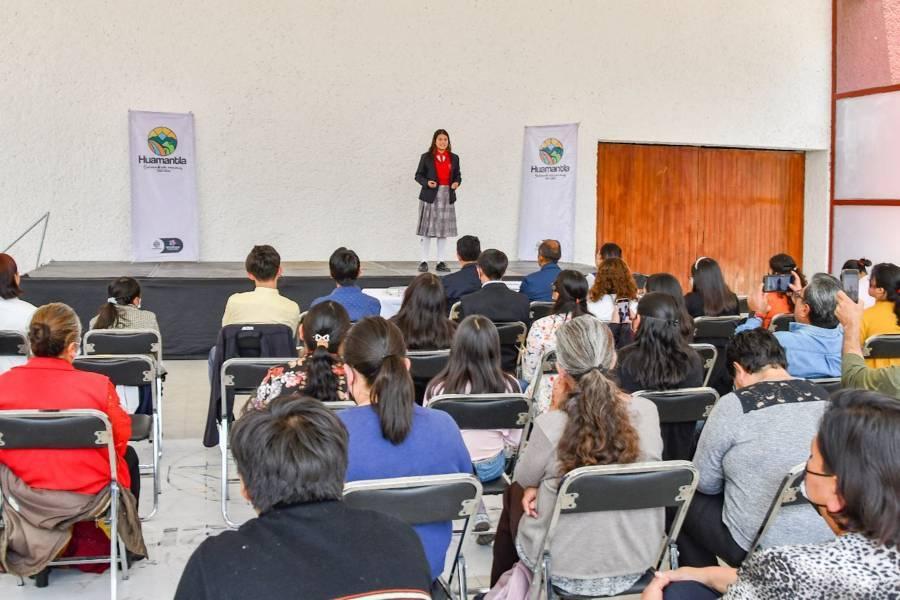 El talento y voz se proyectan en el primer concurso de oratoria en Huamantla “Voces Juveniles 2023”