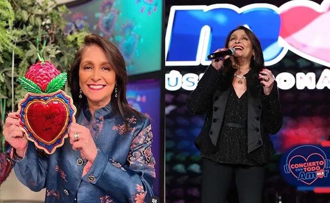 La cantante Daniela Romo recibe un reconocimiento por más de 40 años de trayectoria