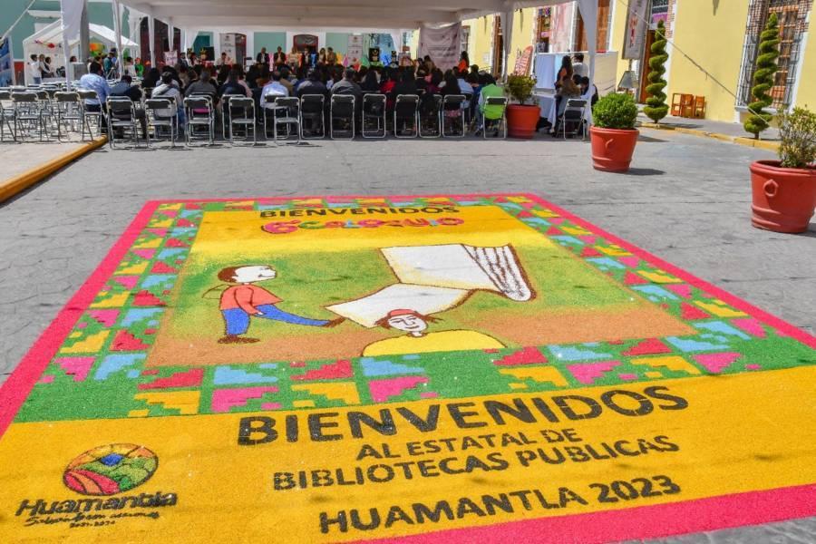 Huamantla sede del sexto coloquio estatal de bibliotecas “En primavera el coloquio te espera”