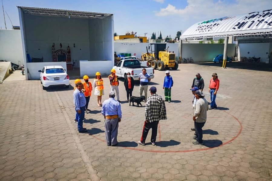 Refuerza Ayuntamiento de Huamantla la cultura de la prevención con el Simulacro Nacional 2023