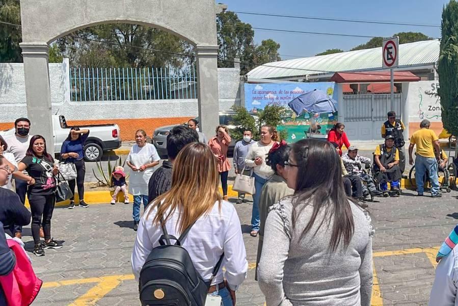 Refuerza Ayuntamiento de Huamantla la cultura de la prevención con el Simulacro Nacional 2023