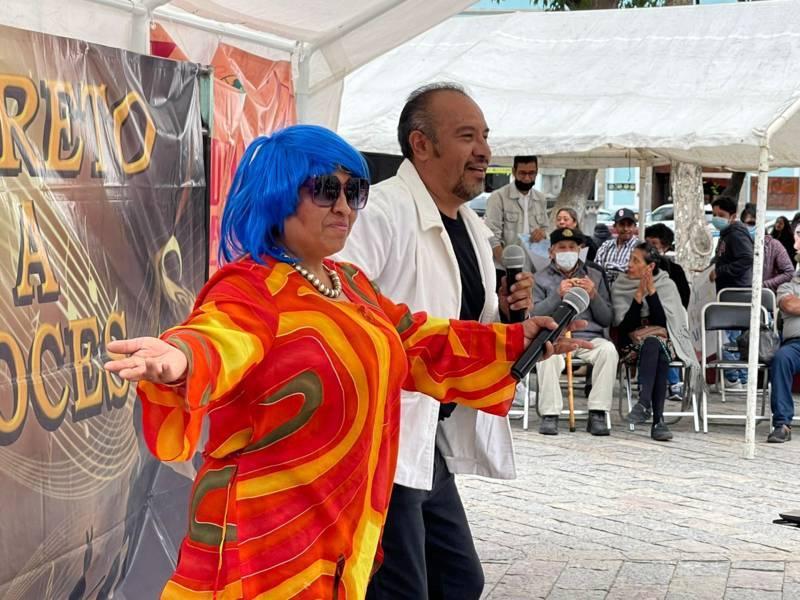 Festejan familias día del padre en “Dominguearte”