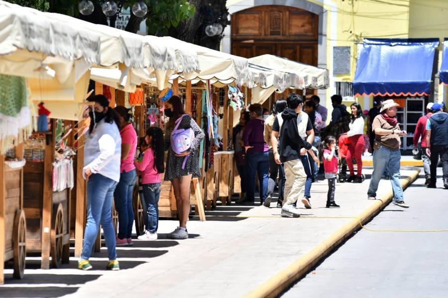 Registra Huamantla un importante número de visitantes durante este fin de semana