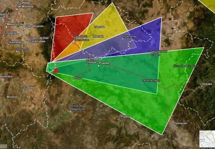 Alertan por caída de ceniza del volcán Popocatépetl en algunos puntos de Tlaxcala 