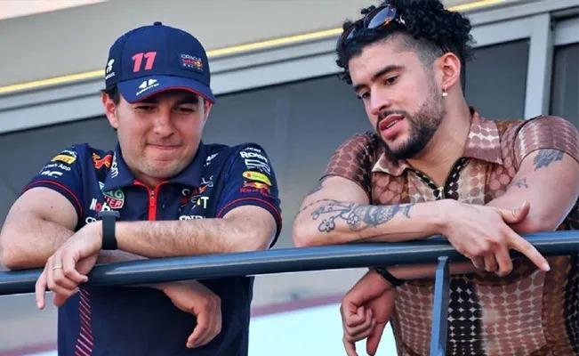 El “Checo” Pérez y Bad Bunny son fotografiados juntos en el Gran Premio de Mónaco