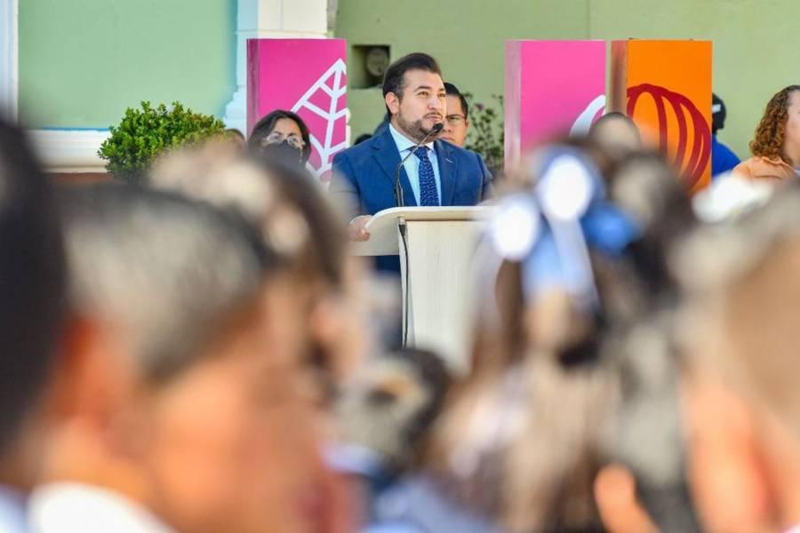El legado de Benito Juárez sigue presente en todo méxico: Salvador Santos Cedillo 