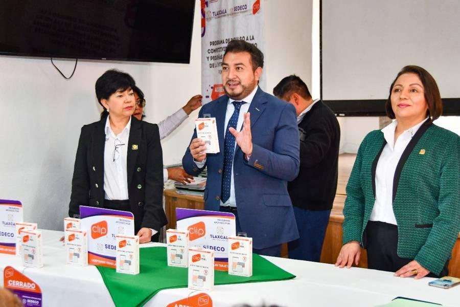 Entrega Ayuntamiento de Huamantla apoyos a prestadores de servicios turísticos