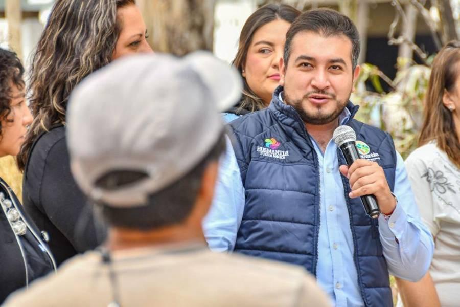Cada paso que damos es firme y para beneficio de Huamantla: Salvador Santos Cedillo