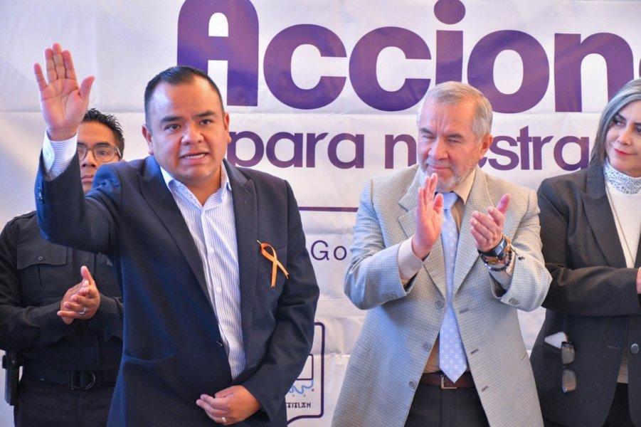 Ángelo Gutiérrez pugna por mejorar las condiciones del sector femenino en la entidad