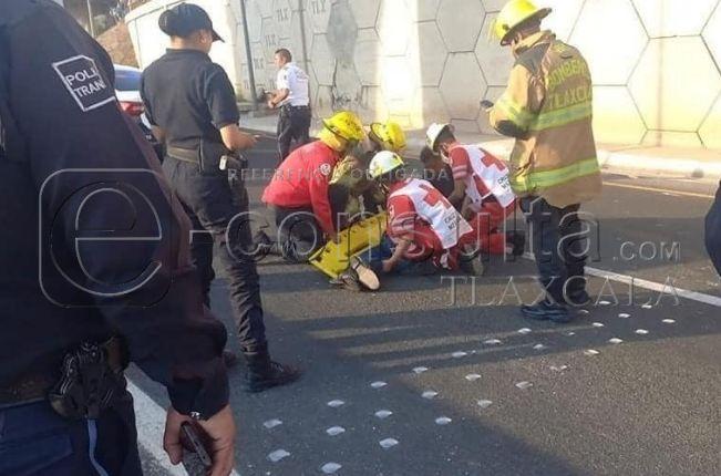 Siempre sí se murió el sujeto que se aventó del puente de El Molinito