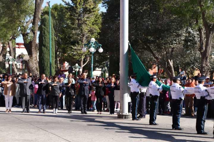 Preside Jorge Sánchez Jasso, ceremonia alusiva al 24 de febrero.