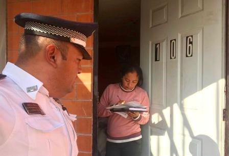 Mantienen policías de Huamantla cercanía con dueños de comercios