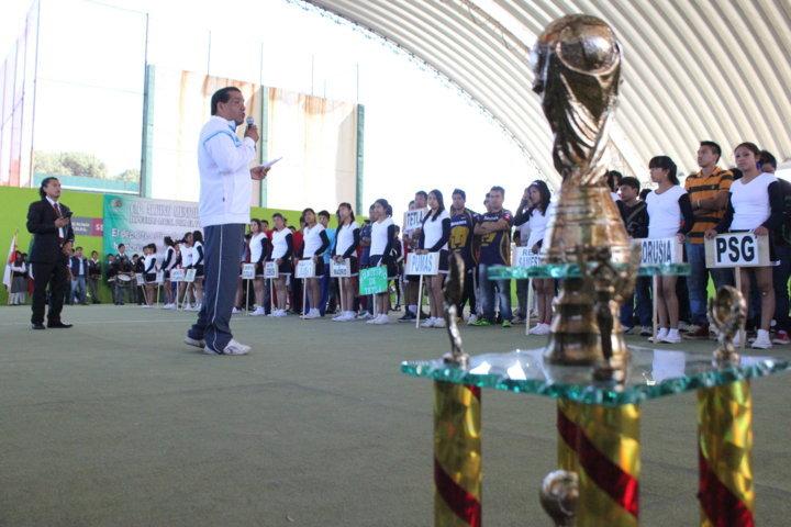 Da inicio diputado Albino Mendieta primer encuentro deportivo de fútsal