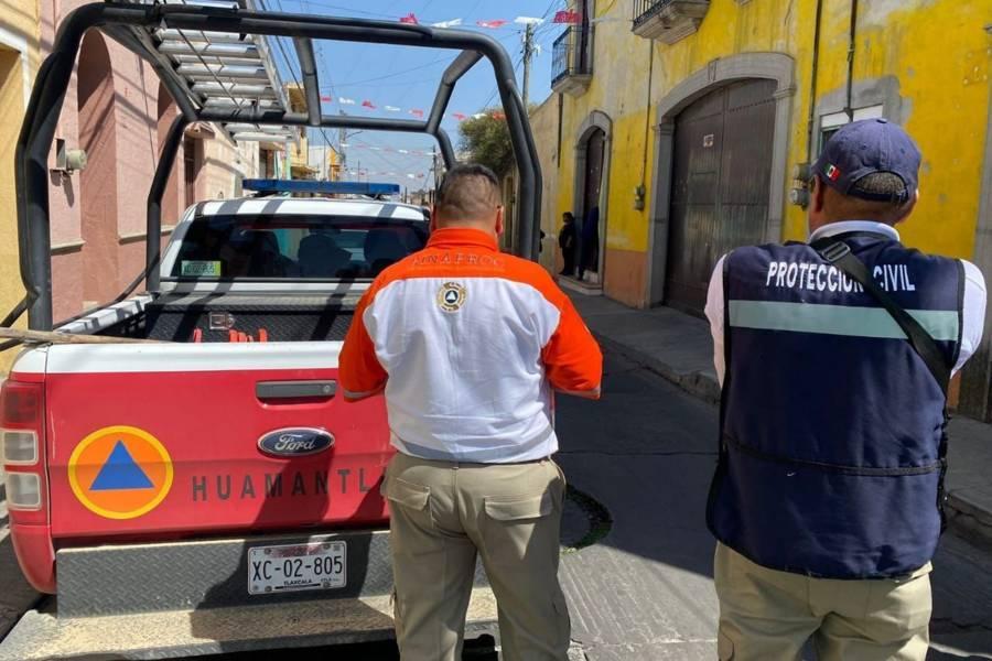 Atiende seguridad pública y protección civil de Huamantla reporte de una riña