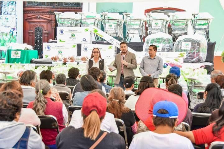 Esta administración trabaja para todos y los resultados están a la vista: Salvador Santos Cedillo